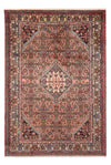 Hamadan Dywan 130x190cm - Dywan perski - Prostokątny / Czerwony / 130 x 190 cm Prostokątny