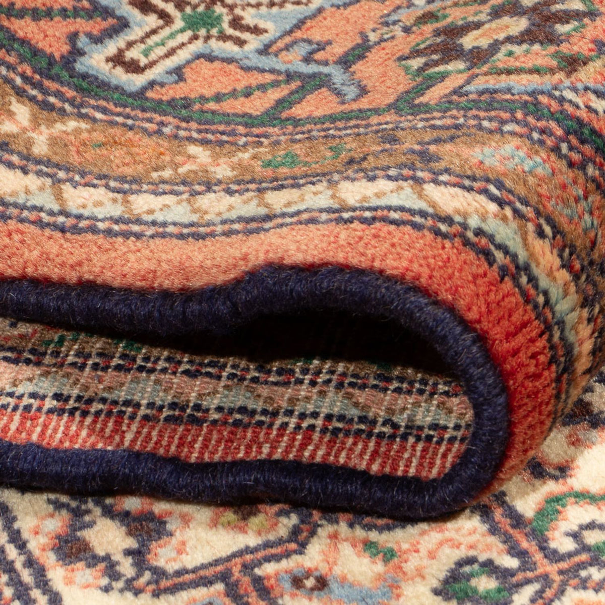 Perski dywan - Nomadyczny - 202 x 137 cm - kremowy