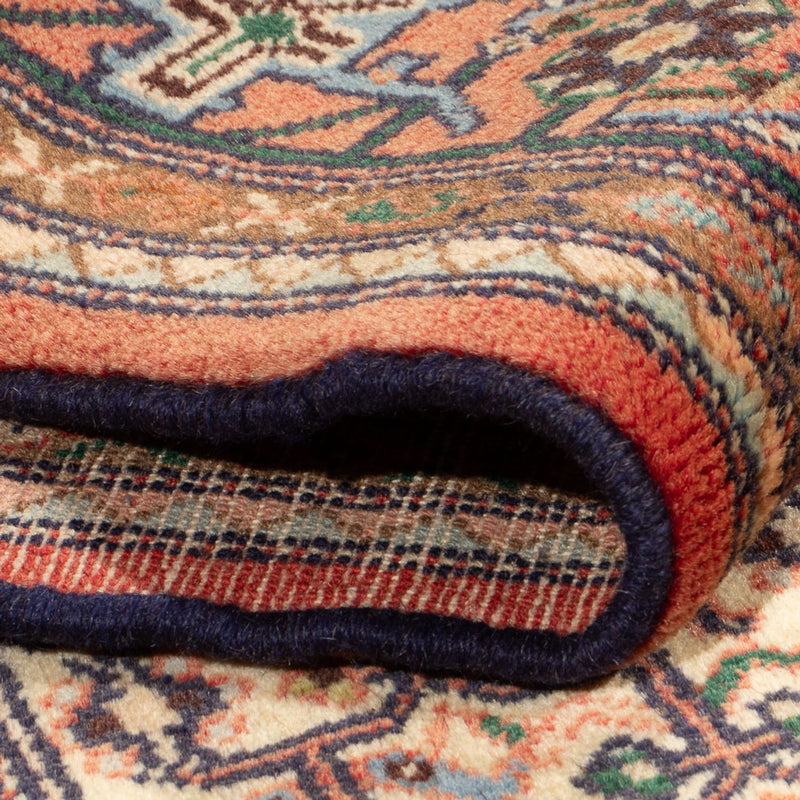 Perski dywan - Nomadyczny - 202 x 137 cm - kremowy