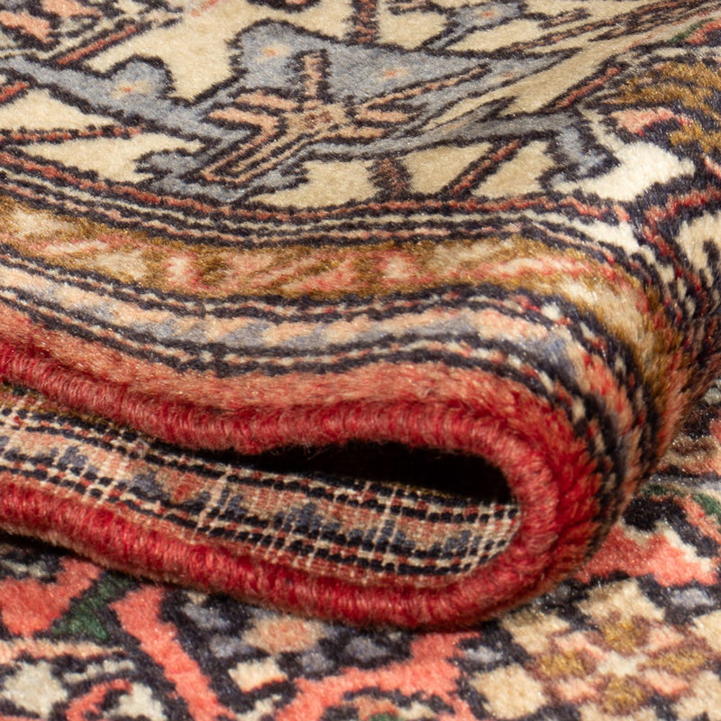 Perski dywan - Nomadyczny - 194 x 124 cm - czerwony