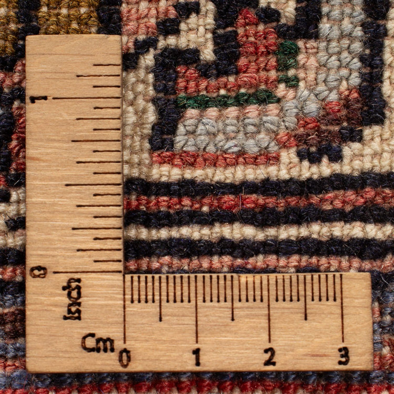 Perski dywan - Nomadyczny - 194 x 124 cm - czerwony