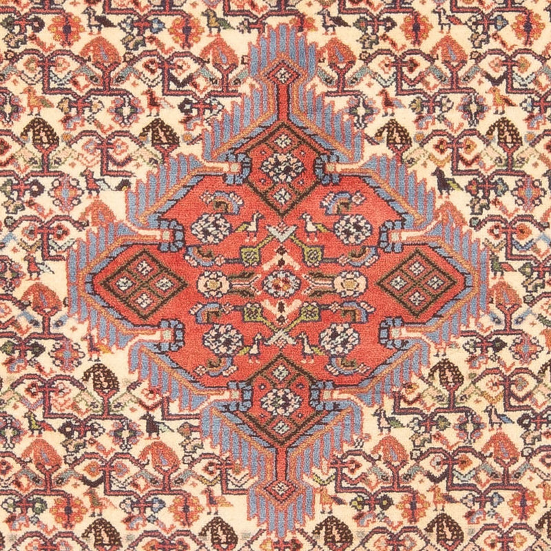 Perski dywan - Nomadyczny - 198 x 123 cm - kremowy