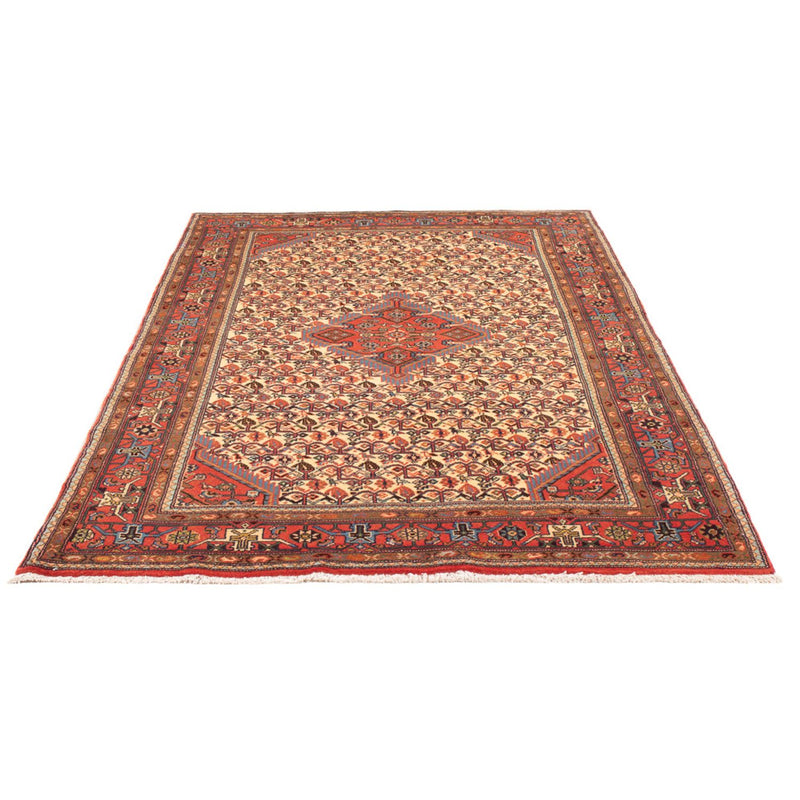 Perski dywan - Nomadyczny - 198 x 123 cm - kremowy