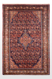Perski dywan - Nomadyczny - 215 x 132 cm - ciemnoniebieski – product image
