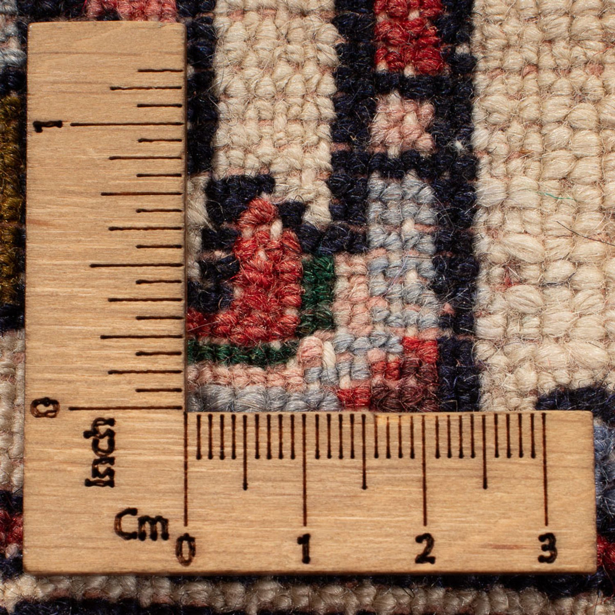 Perski dywan - Nomadyczny - 196 x 123 cm - czerwony