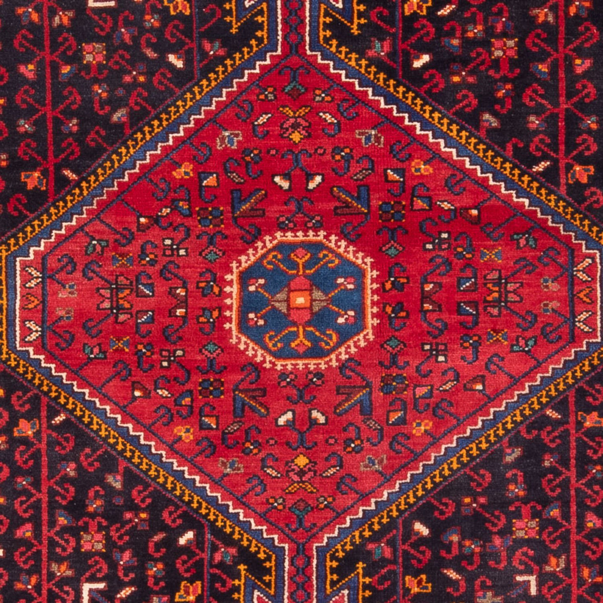 Perski dywan - Nomadyczny - 230 x 136 cm - ciemnoniebieski