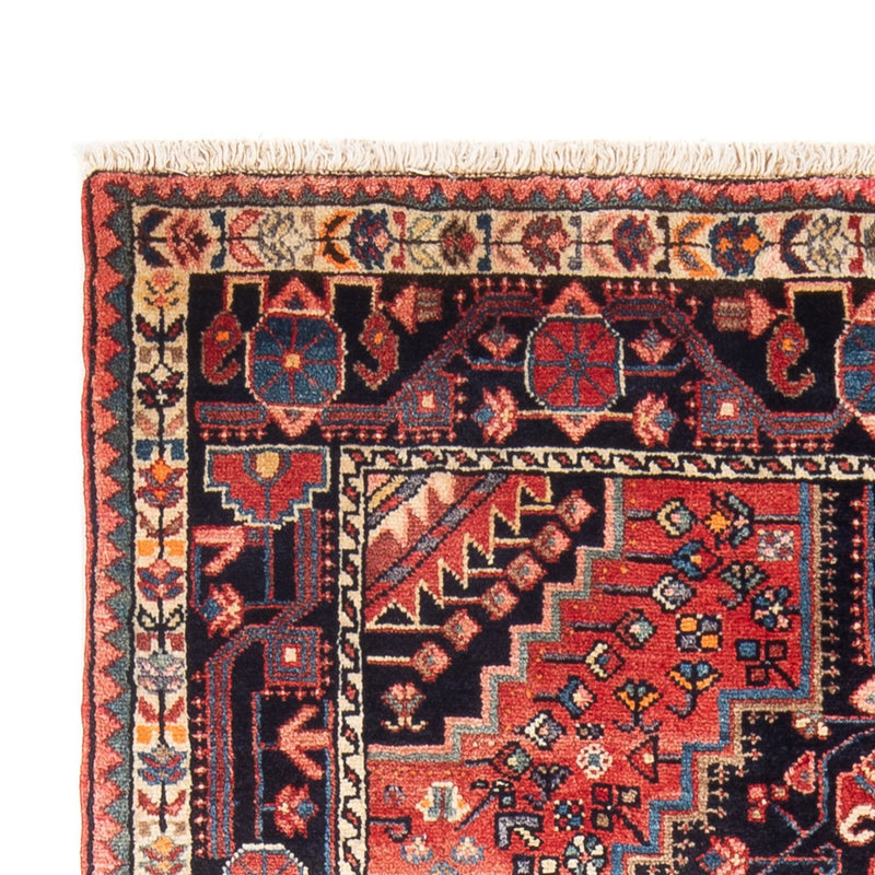 Biegacz Perski dywan - Nomadyczny - 224 x 129 cm - ciemnoniebieski