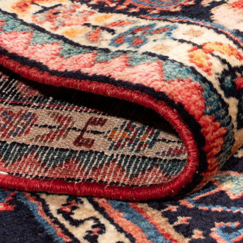 Biegacz Perski dywan - Nomadyczny - 224 x 129 cm - ciemnoniebieski