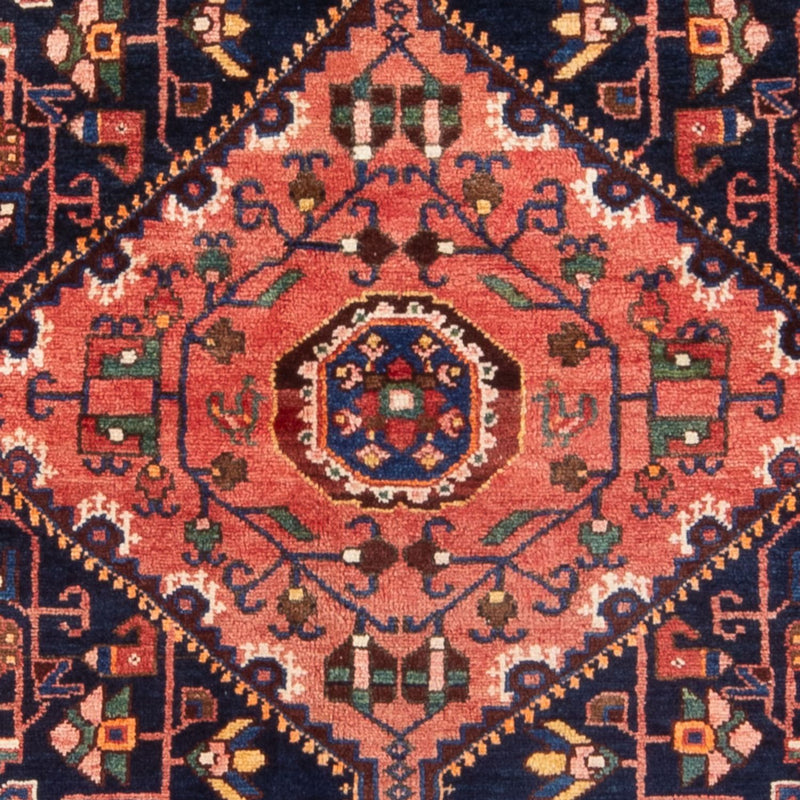 Perski dywan - Nomadyczny - 215 x 137 cm - ciemnoniebieski