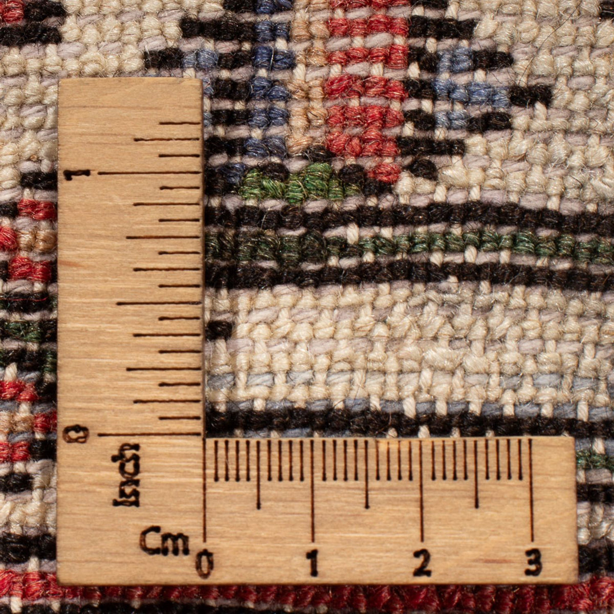 Perski dywan - Nomadyczny - 202 x 160 cm - czerwony