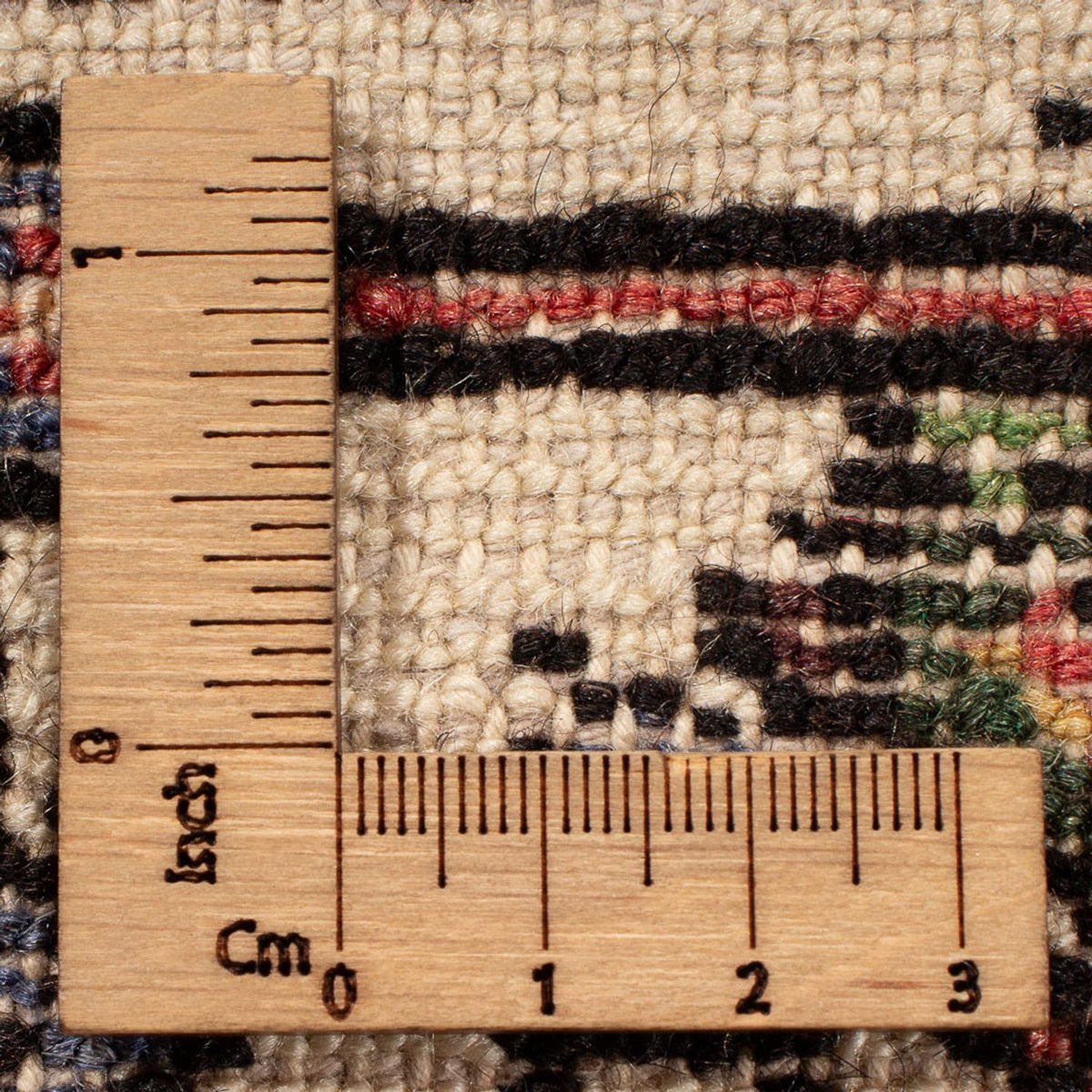 Perski dywan - Nomadyczny - 200 x 150 cm - czerwony