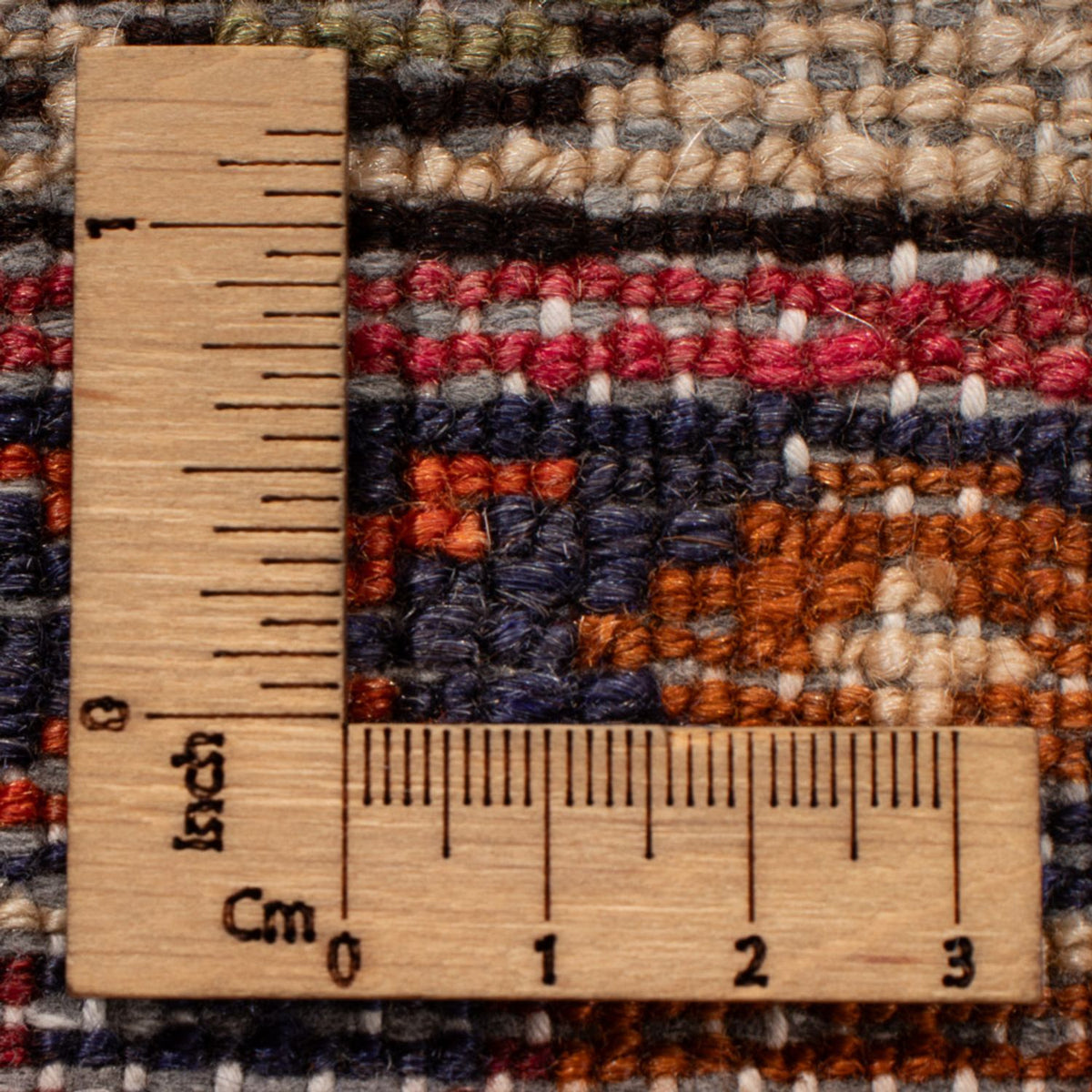 Perski dywan - Nomadyczny - 220 x 155 cm - czerwony