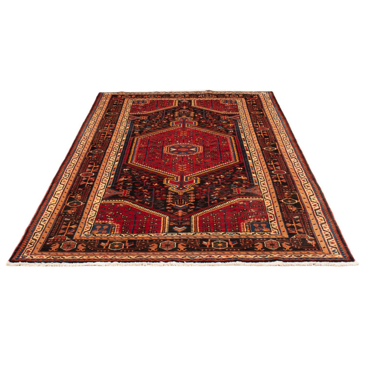 Perski dywan - Nomadyczny - 236 x 137 cm - ciemnoniebieski