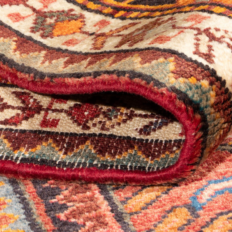 Perski dywan - Nomadyczny - 210 x 130 cm - czerwony