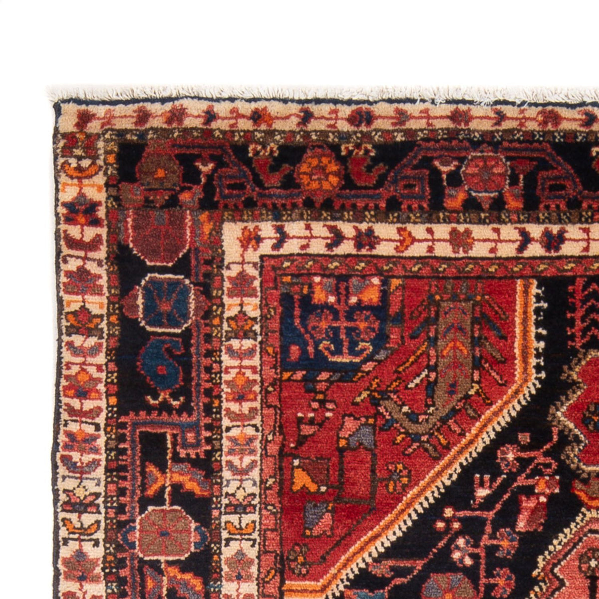 Perski dywan - Nomadyczny - 215 x 135 cm - ciemnoniebieski