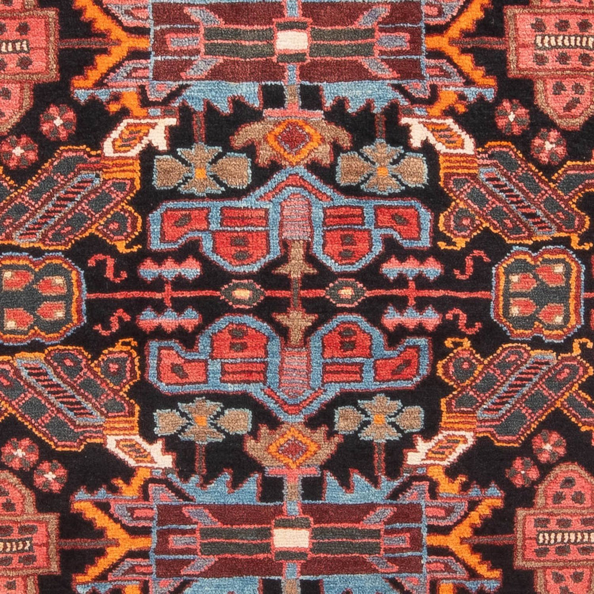 Perski dywan - Nomadyczny - 215 x 135 cm - ciemnoniebieski