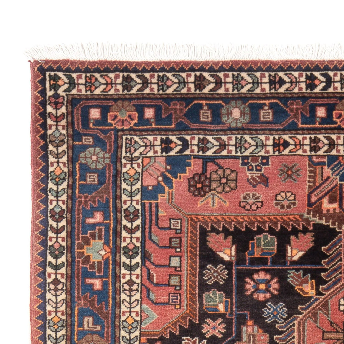 Perski dywan - Nomadyczny - 212 x 138 cm - czerwony