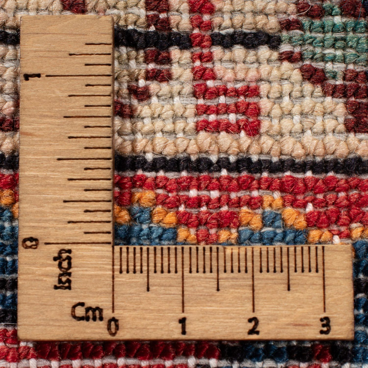 Perski dywan - Nomadyczny - 215 x 145 cm - czerwony