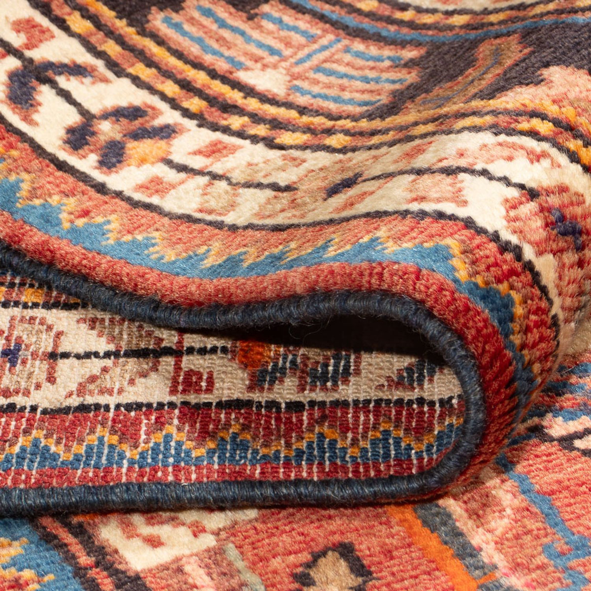 Perski dywan - Nomadyczny - 235 x 140 cm - jasna czerwień