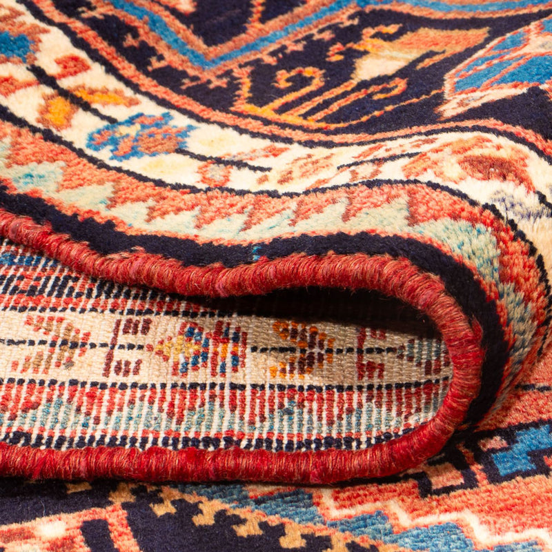 Perski dywan - Nomadyczny - 224 x 132 cm - jasna czerwień