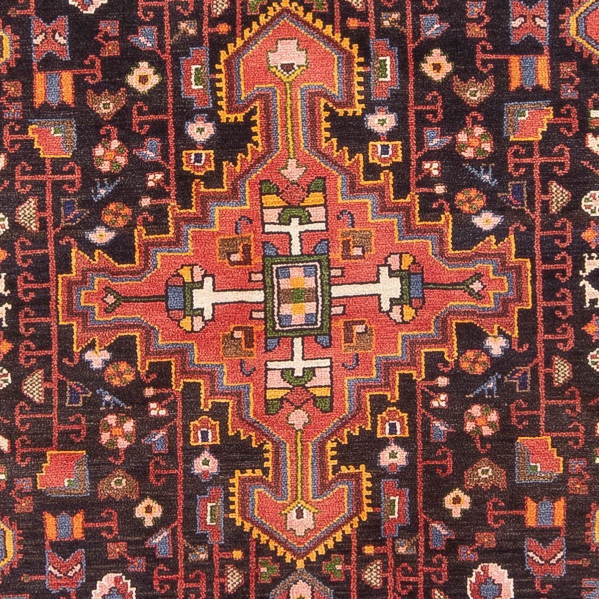 Perski dywan - Nomadyczny - 233 x 137 cm - jasna czerwień