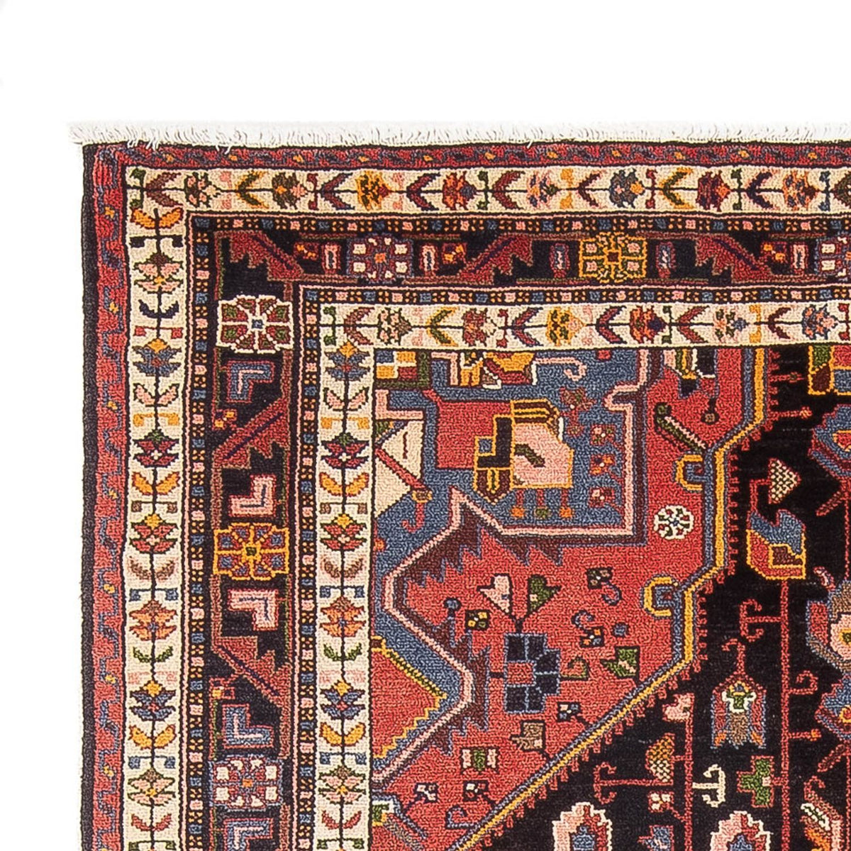 Perski dywan - Nomadyczny - 233 x 137 cm - jasna czerwień