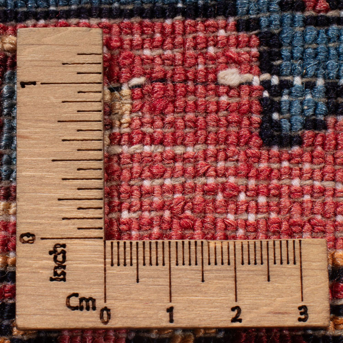 Perski dywan - Nomadyczny - 222 x 154 cm - czerwony