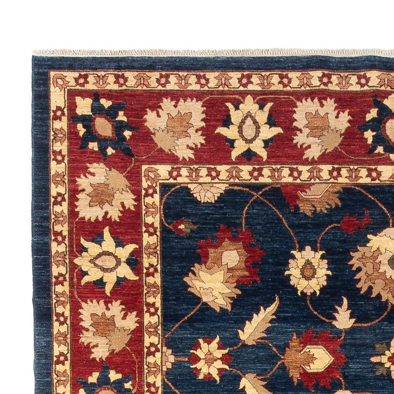 Dywan Zieglera - 379 x 276 cm - ciemnoniebieski