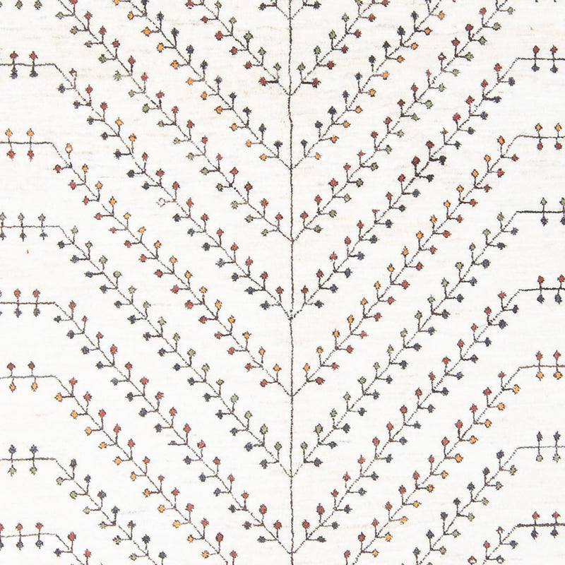 Dywan Gabbeh - Loribaft Perski - 233 x 166 cm - biały