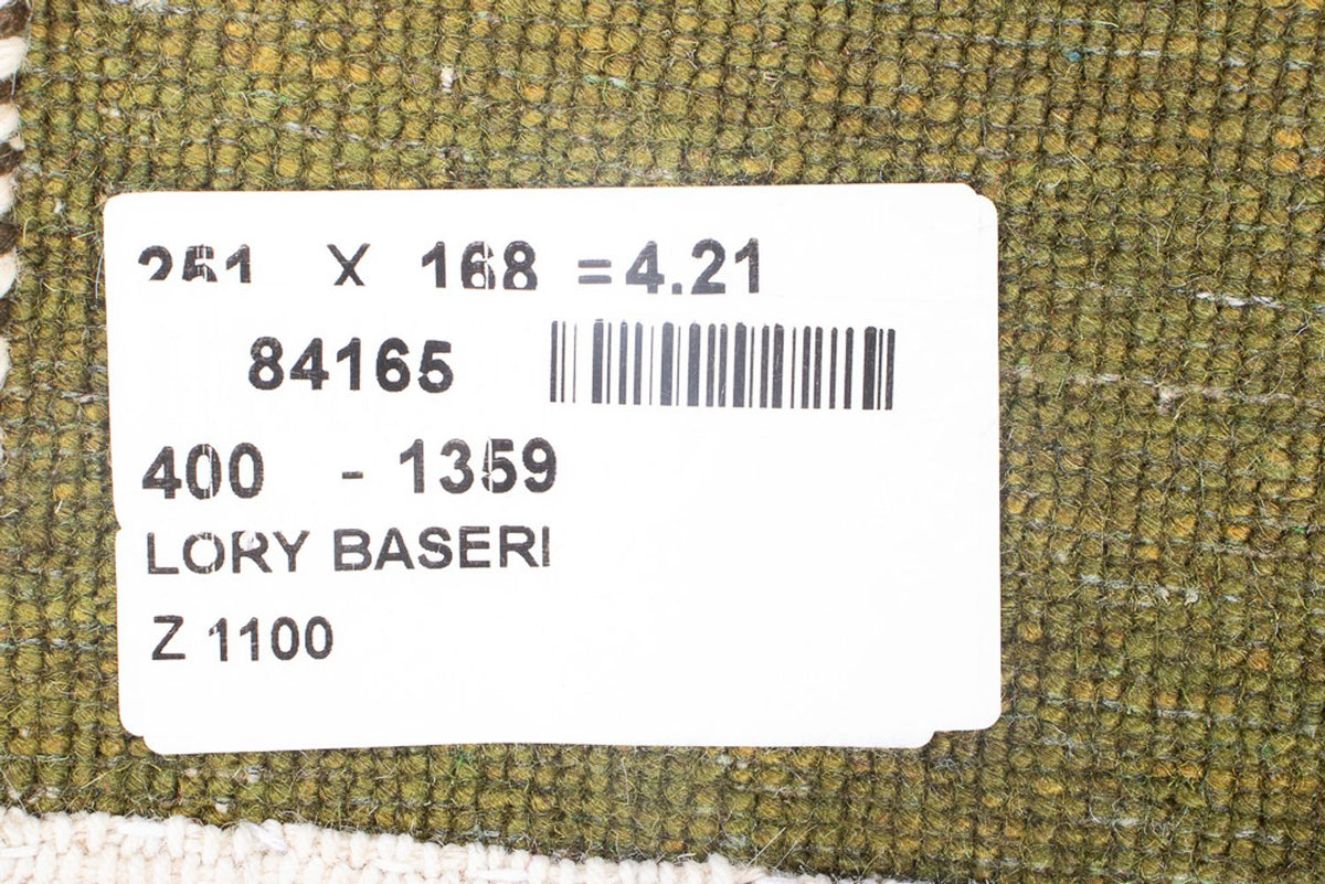 Dywan Gabbeh - Loribaft Perski - 251 x 168 cm - wielokolorowy