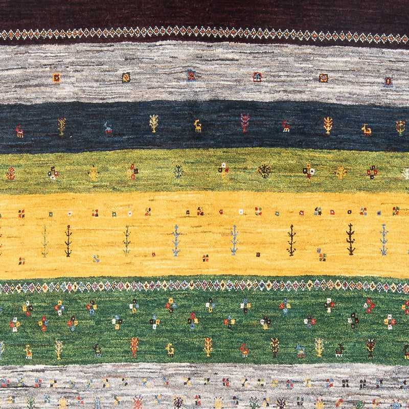 Dywan Gabbeh - Loribaft Perski - 260 x 178 cm - wielokolorowy