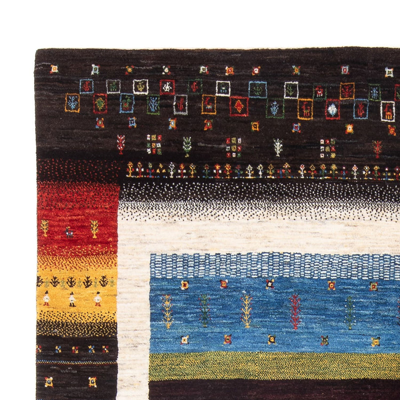 Dywan Gabbeh - Loribaft Perski - 260 x 178 cm - wielokolorowy