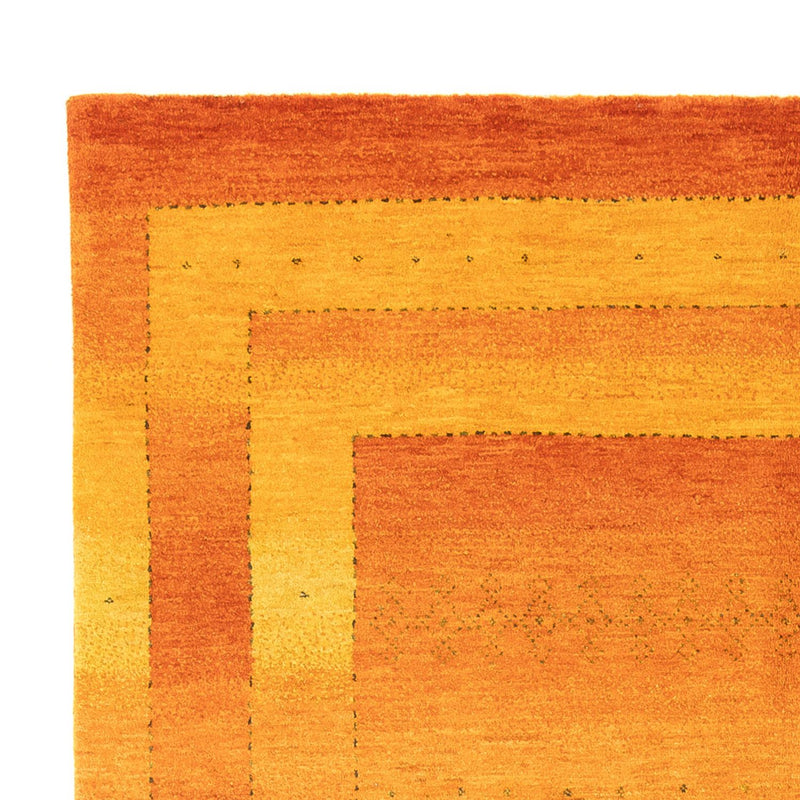 Dywan Gabbeh - Loribaft Perski - 251 x 169 cm - złoto