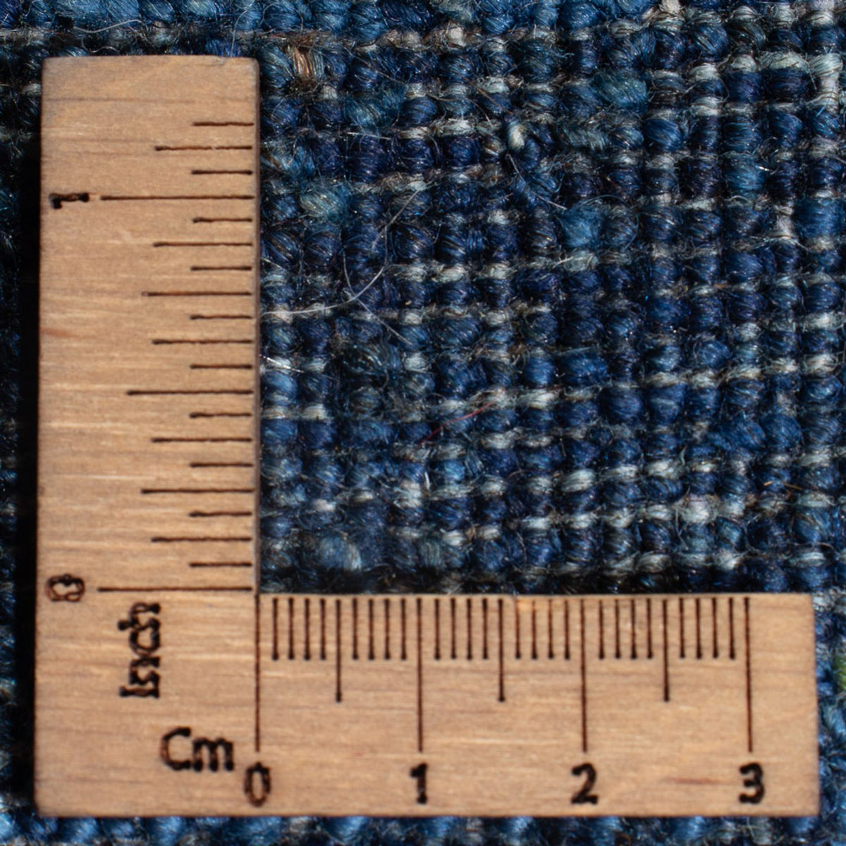 Dywan Gabbeh - Loribaft Perski - 216 x 183 cm - ciemnoniebieski