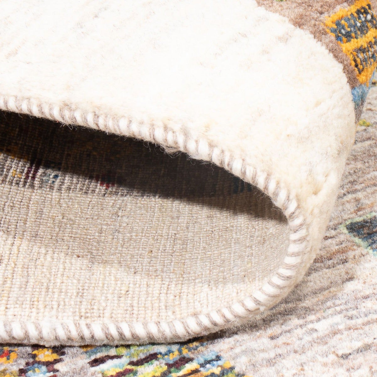 Dywan Gabbeh - Loribaft Perski - 236 x 164 cm - wielokolorowy