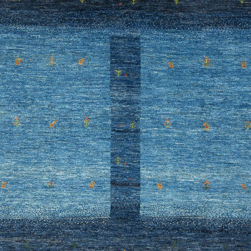 Dywan Gabbeh - Loribaft Perski - 250 x 170 cm - ciemnoniebieski