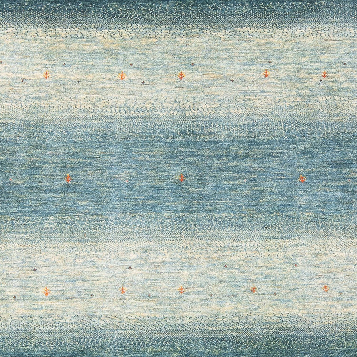 Dywan Gabbeh - Loribaft Perski - 250 x 168 cm - jasnoniebieski