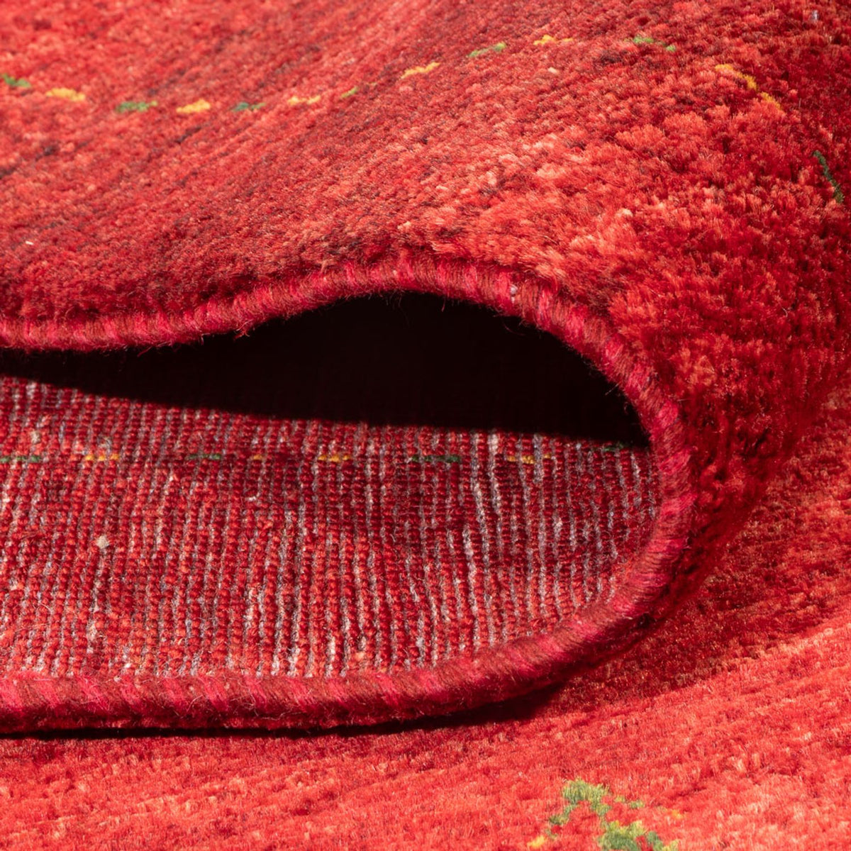 Dywan Gabbeh - Loribaft Perski - 238 x 170 cm - czerwony