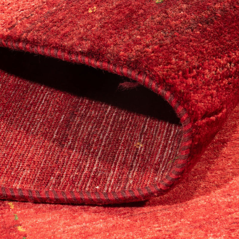 Dywan Gabbeh - Loribaft Perski - 226 x 174 cm - czerwony