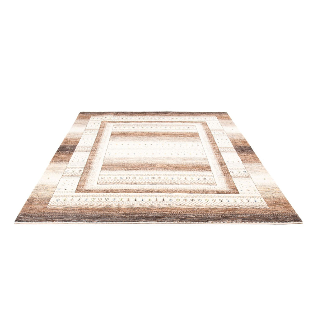 Dywan Gabbeh - Loribaft Perski - 244 x 177 cm - wielokolorowy