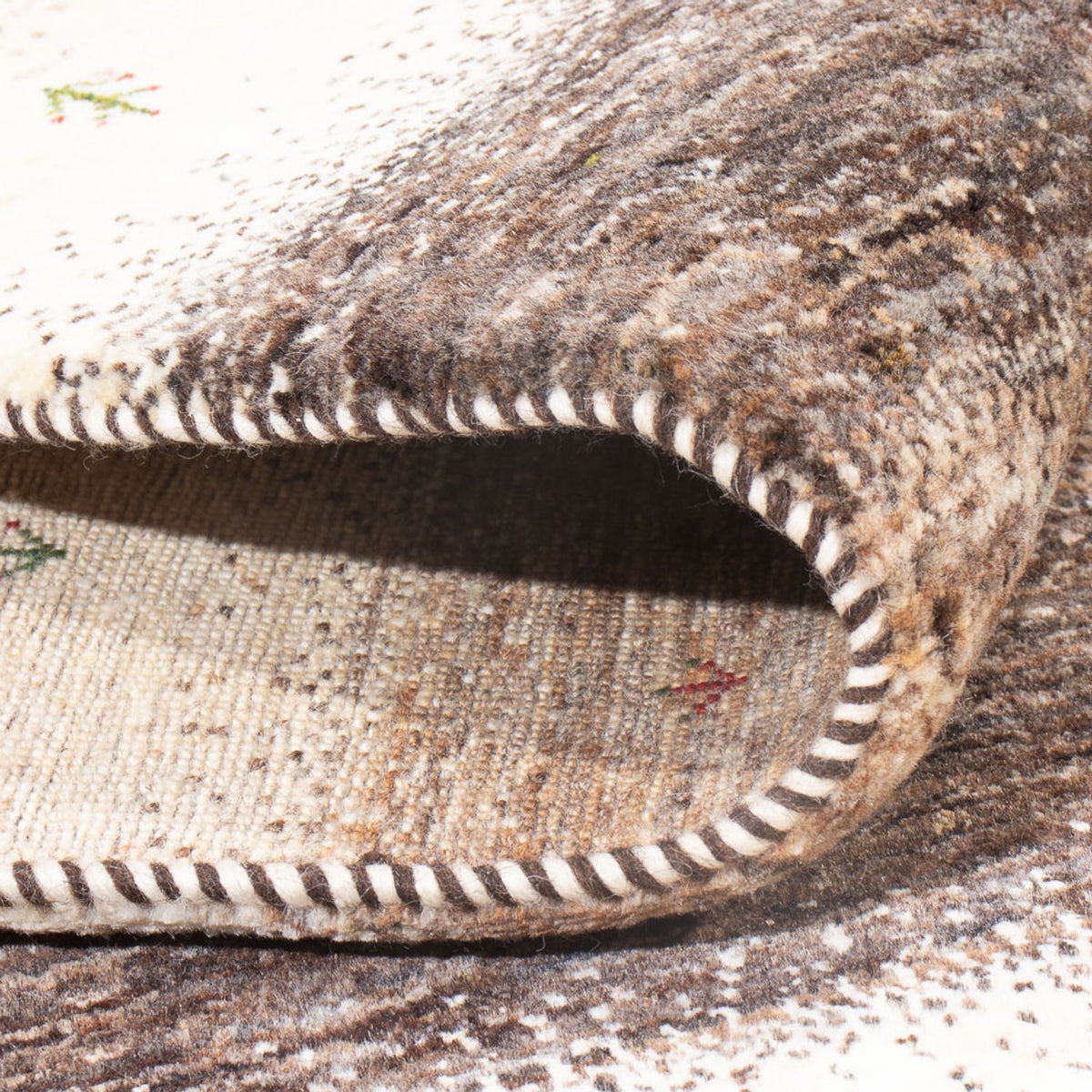 Dywan Gabbeh - Loribaft Perski - 246 x 174 cm - wielokolorowy