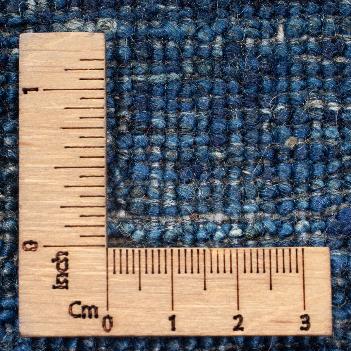 Dywan Gabbeh - Loribaft Perski - 241 x 180 cm - morski błękit