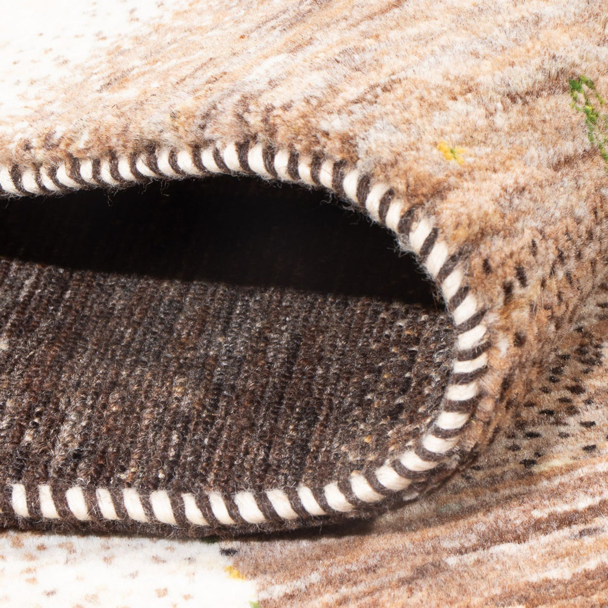 Dywan Gabbeh - Loribaft Perski - 232 x 176 cm - wielokolorowy