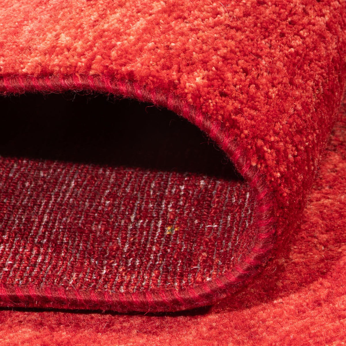 Dywan Gabbeh - Loribaft Perski - 220 x 180 cm - czerwony