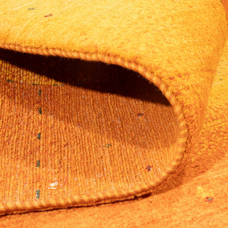 Dywan Gabbeh - Loribaft Perski - 238 x 183 cm - złoto