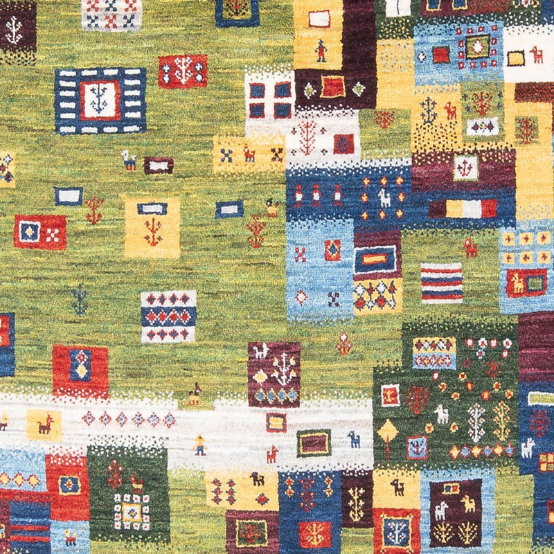 Dywan Gabbeh - Loribaft Perski - 236 x 175 cm - wielokolorowy