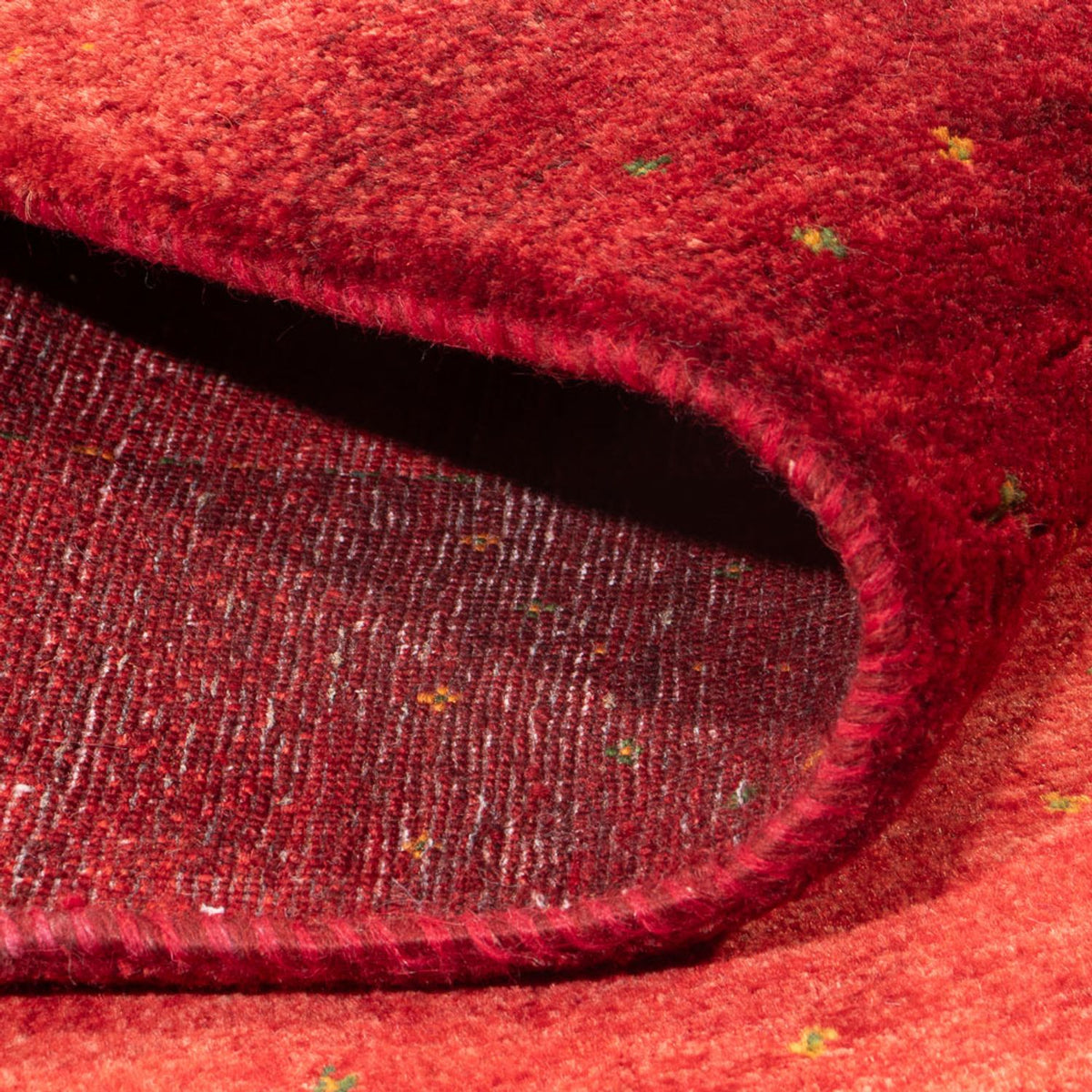 Dywan Gabbeh - Loribaft Perski - 245 x 180 cm - czerwony