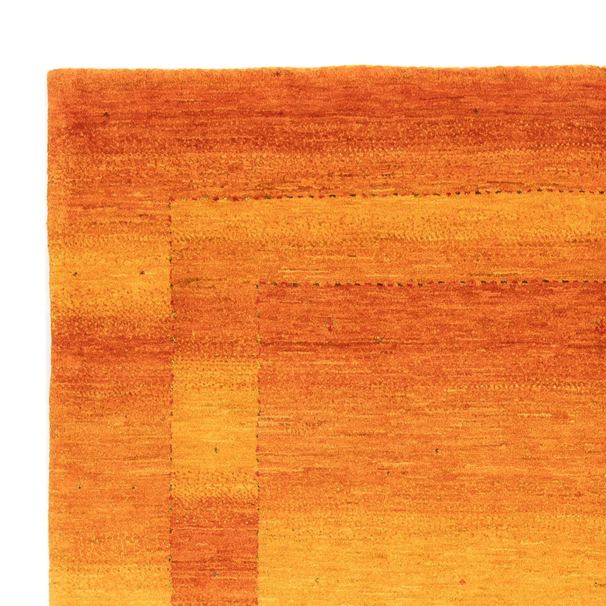 Dywan Gabbeh - Loribaft Perski - 236 x 173 cm - pomarańczowy