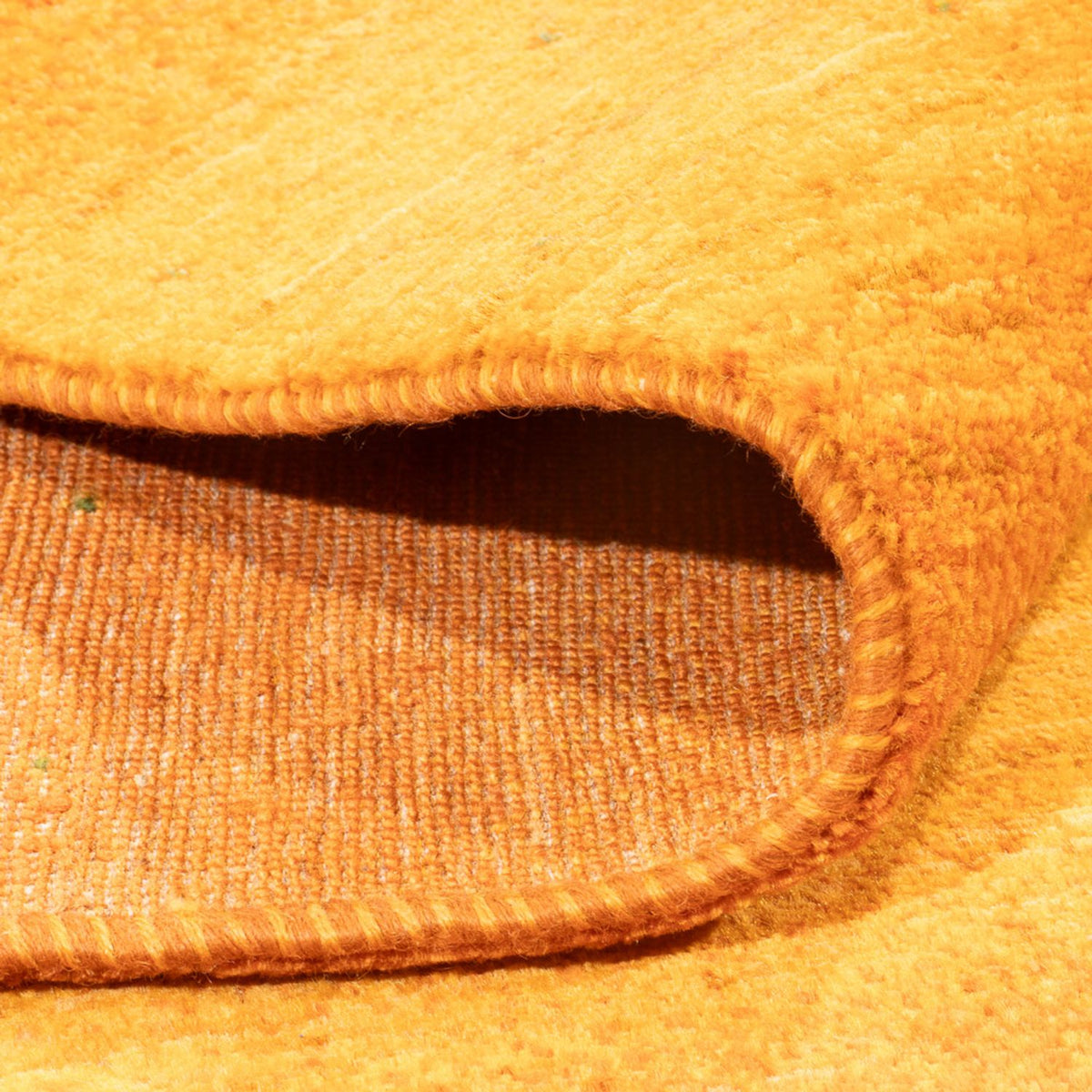 Dywan Gabbeh - Loribaft Perski - 251 x 172 cm - pomarańczowy