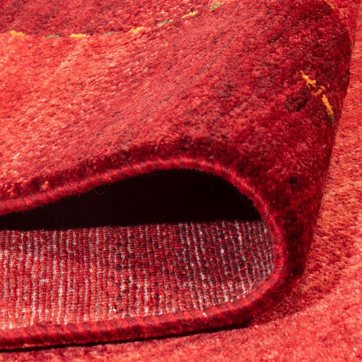 Dywan Gabbeh - Loribaft Perski - 240 x 183 cm - czerwony